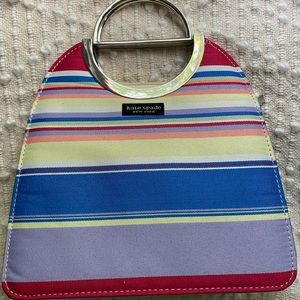 Kate Spade striped mini purse